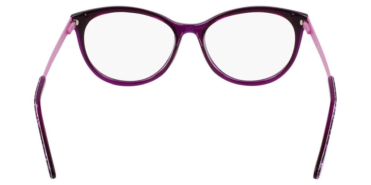 Draper James DJ5046 501 Eyeglasses Plum Floral 54mm Women 4