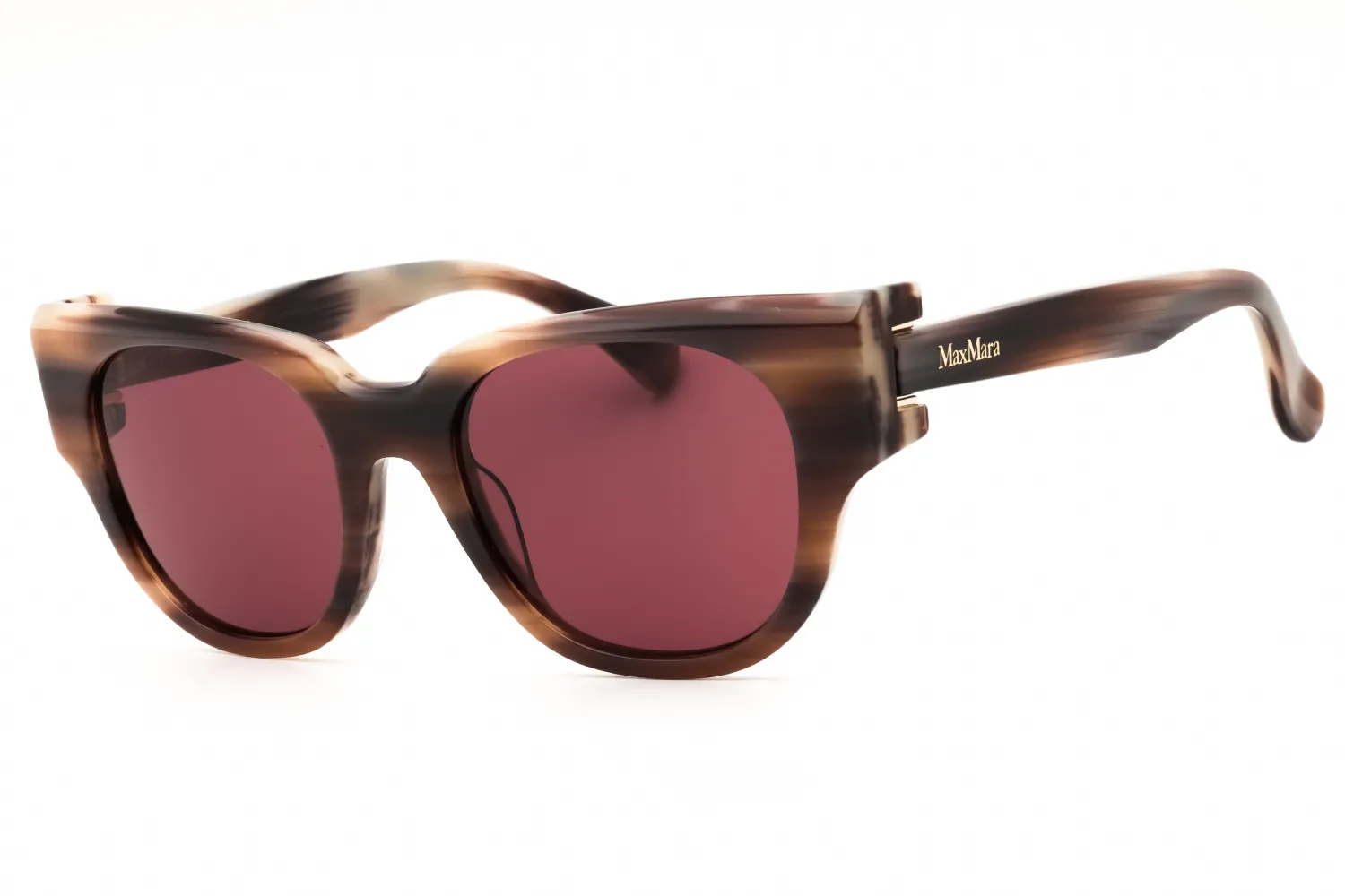 Max Mara MM0138 65Y Sunglasses Horn 51mm Women