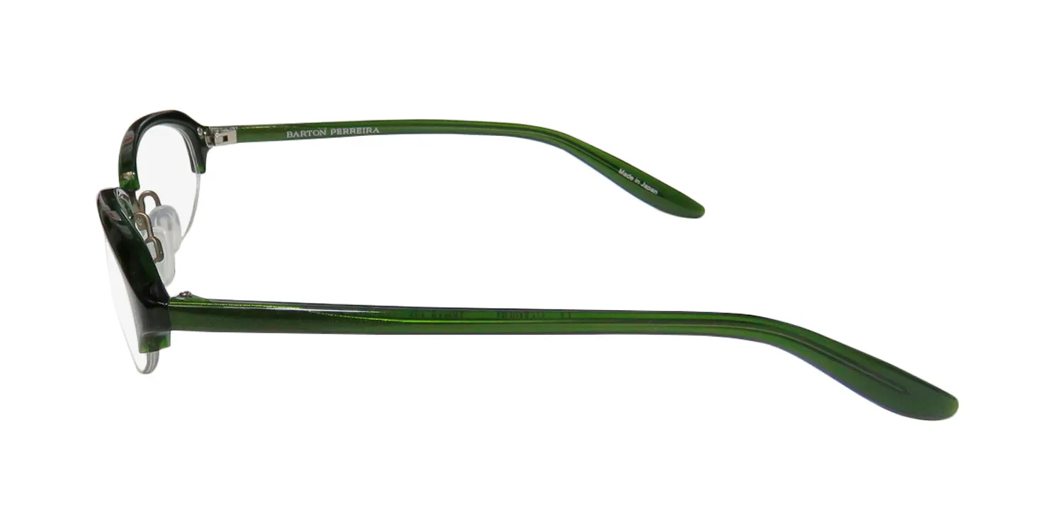 Barton Perreira Sylvia hun/mol Eyeglasses Green 49mm 4