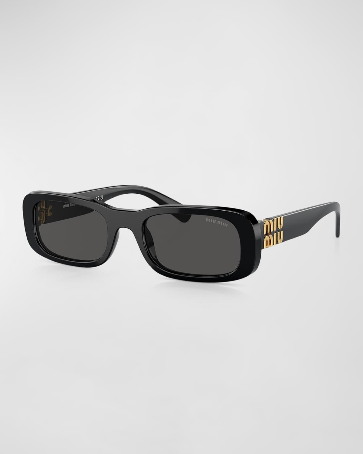 Miu Miu SMU517 5AK-40D 8056597991728 Sunglasses Black 140mm Women