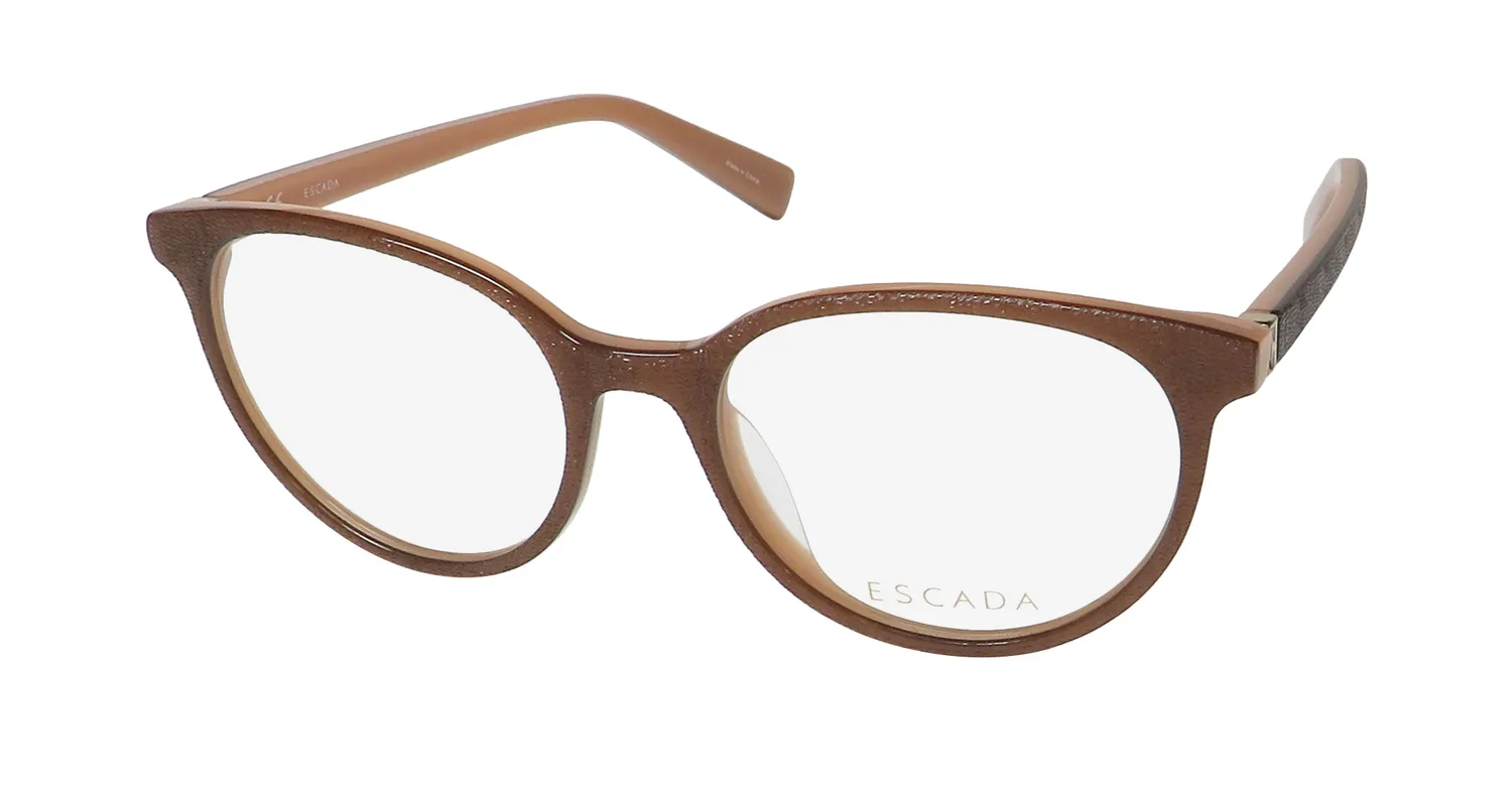 Escada Vesa03 09d2 Eyeglasses Brown 51mm