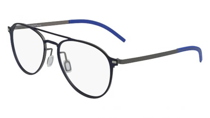 Flexon B2028 412 Eyeglasses Navy 55mm Men