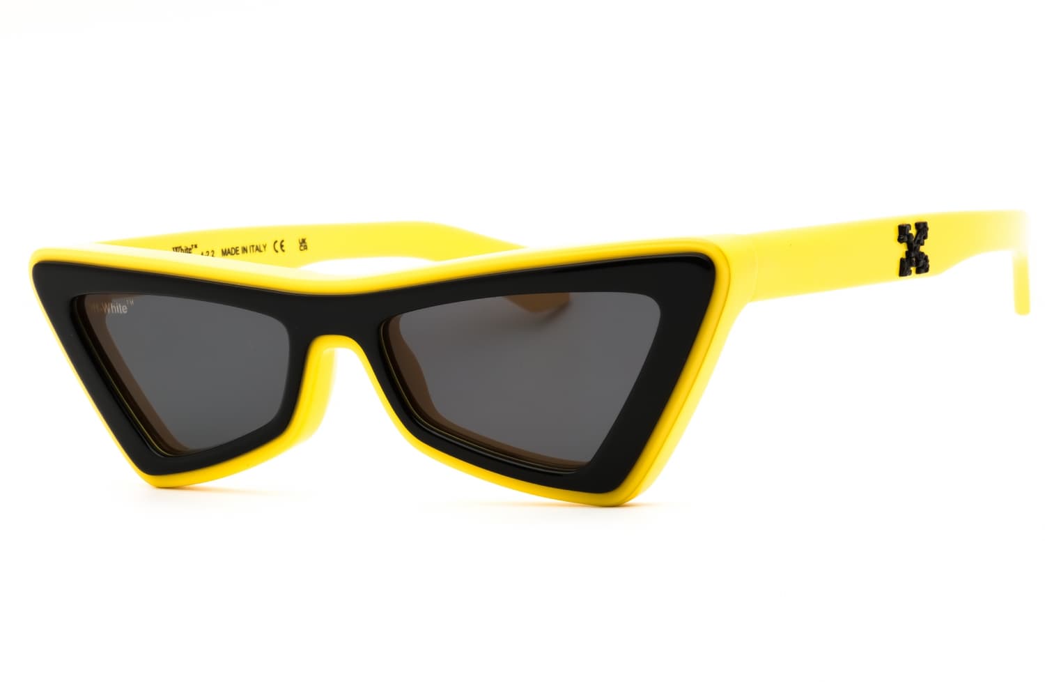 Off White ARTEMISIA 1807 Sunglasses Yellow 55mm Women