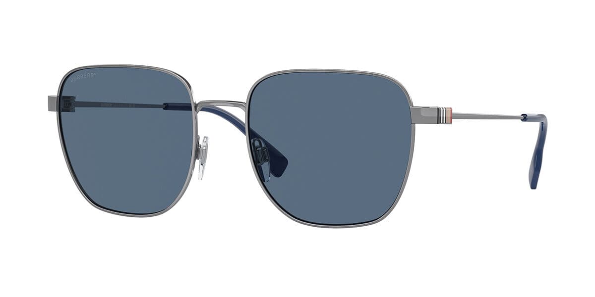 Burberry B3142 1003/80 Sunglasses Silver 145mm Men