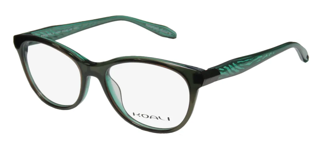 KOALI 7444k vv011 Eyeglasses Transparent Moss 51mm