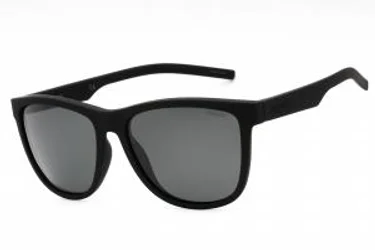 Polaroid Pld 6014/S 0YYV 00 Sunglasses Rubber Black (y2 Gray Polarized Lens) 56mm