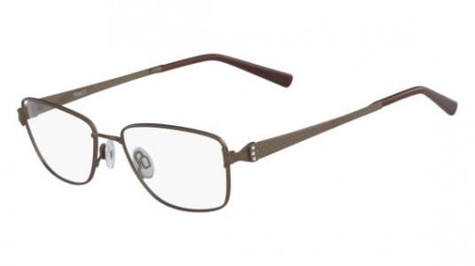 Flexon LANA 210 Eyeglasses Brown 55mm Women
