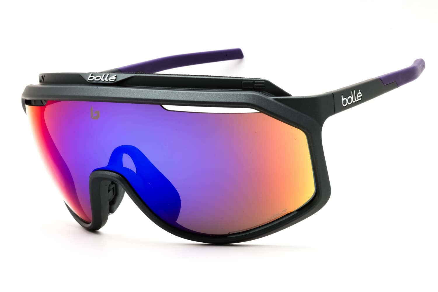 Bolle CHRONOSHIELD BS018012 Sunglasses Titanium Matte 143mm Unisex