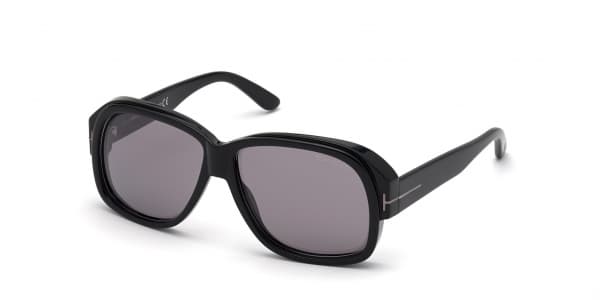 Tom Ford FT0837-N/S 01C Sunglasses Black 60mm Men