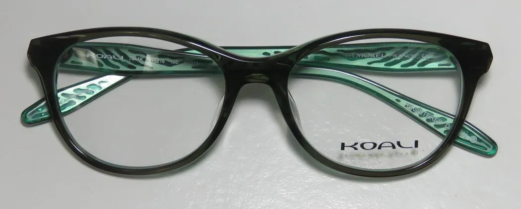 KOALI 7444k vv011 Eyeglasses Transparent Moss 51mm 2