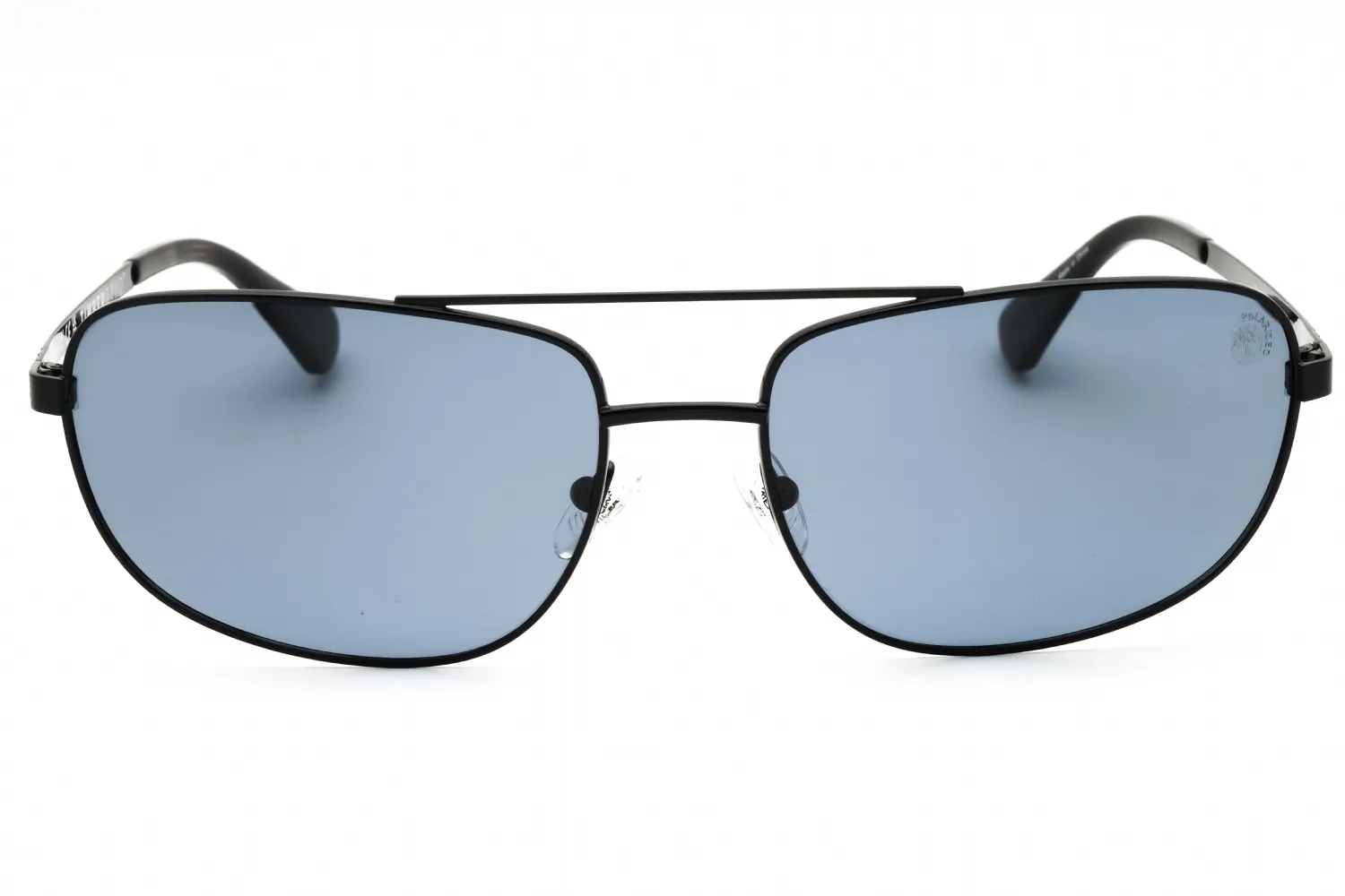 Timberland TB00045 01D Sunglasses Shiny Black 66mm Men 2