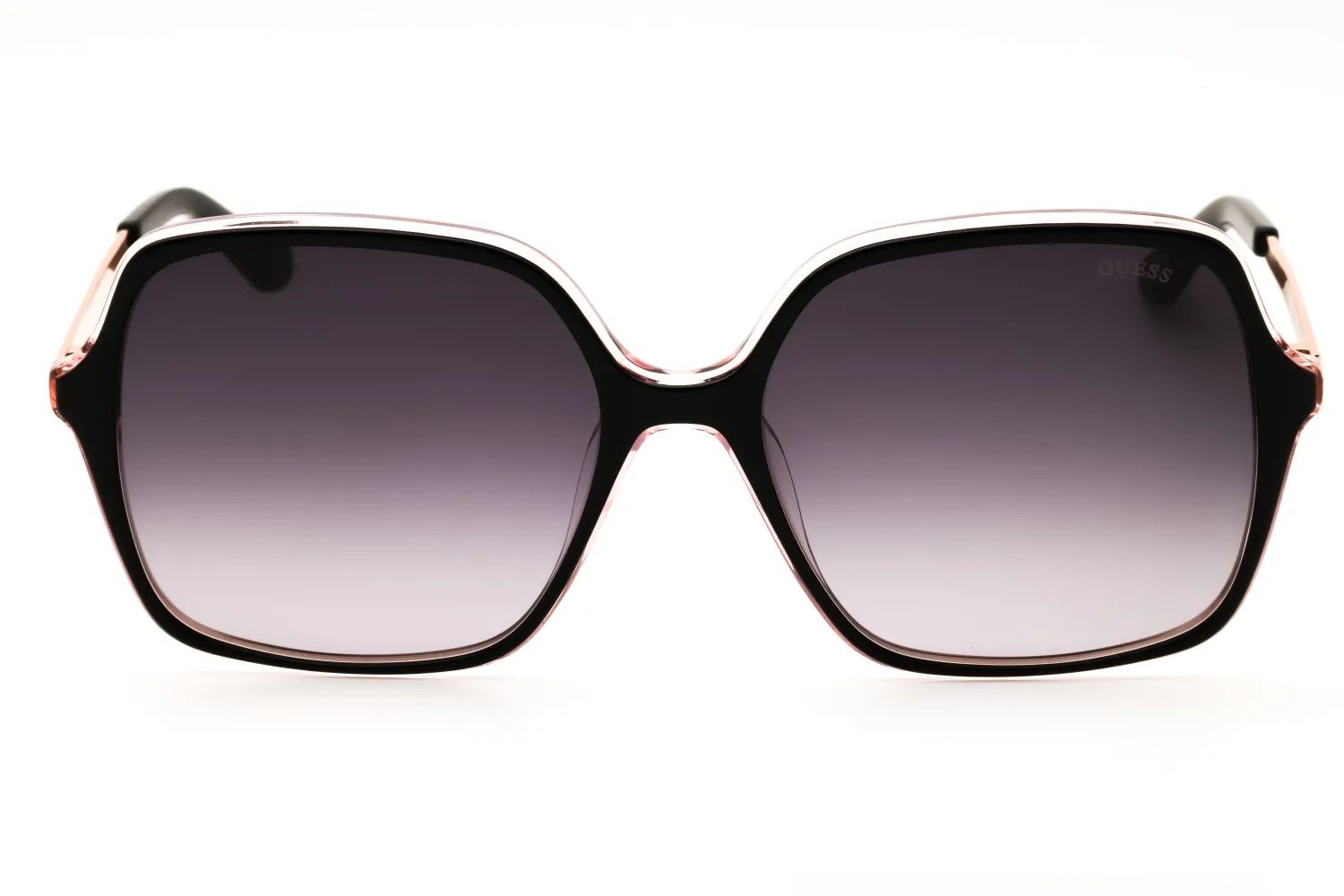 Guess GU00270 01B Sunglasses Shiny Black 57mm Women 2