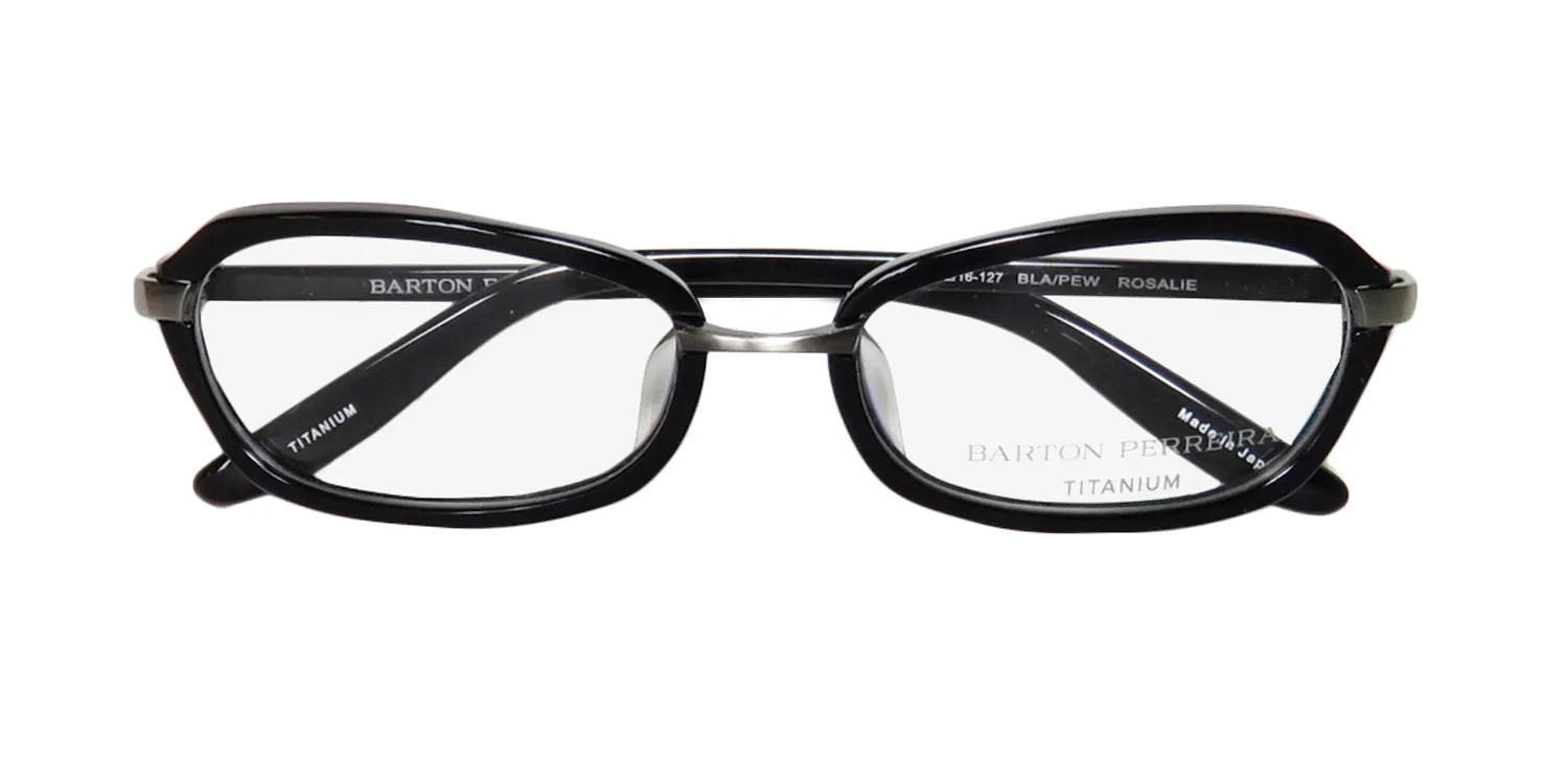 Barton Perreira Rosalie bla/pew Eyeglasses Black Pewter 50mm 2
