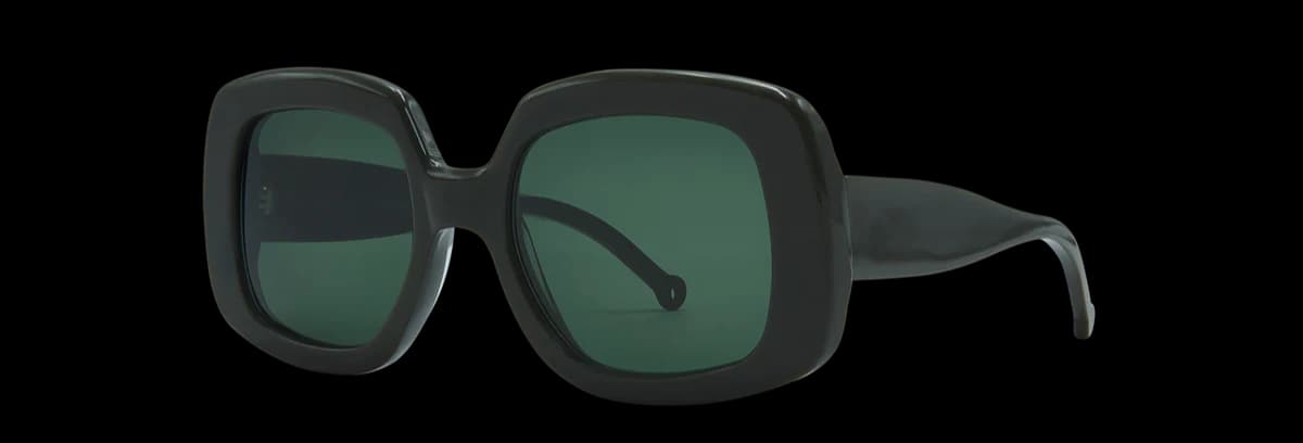 Nathalie Blanc Emilie C647 Sunglasses Dark Green 52mm Women 2