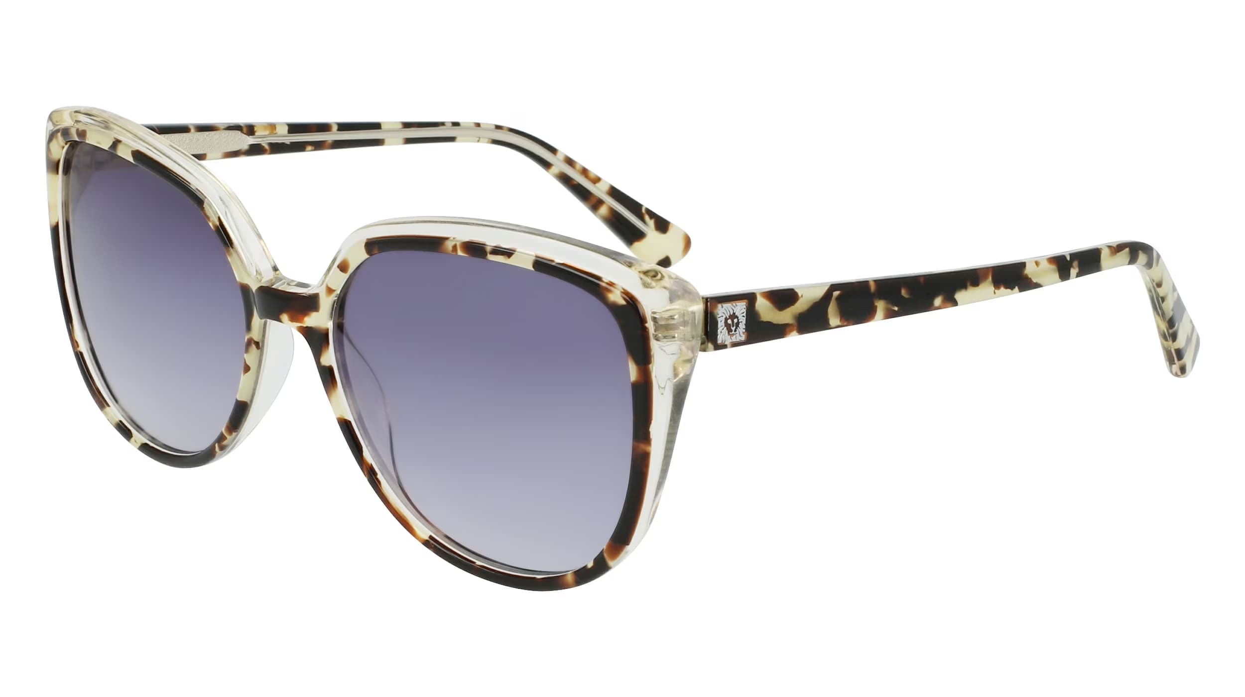 Anne Klein AK7077 160 Sunglasses Ivory Tortoise 54mm Women