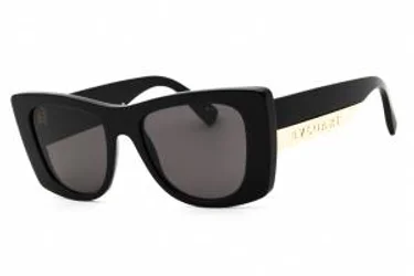 Bvlgari BV40038I BVLGARI ROMA 01A Sunglasses Shiny Black 52mm