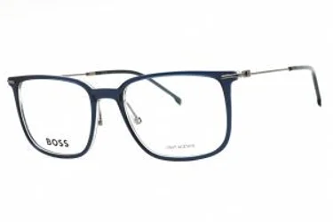 HUGO BOSS BOSS 1484 0DTY 00 Eyeglasses Blue Ruthenium 56mm