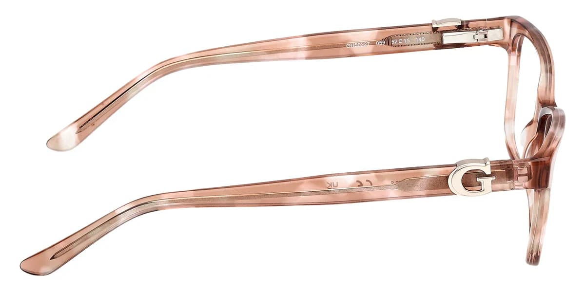 Guess GU50227 059 Eyeglasses Beige 50mm Women 5