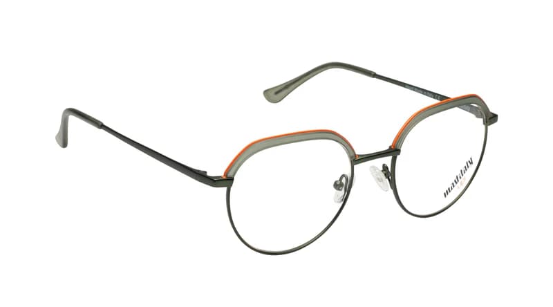 Mad in Italy D'annunzio C03 Eyeglasses Dark Sea Green 50mm Women