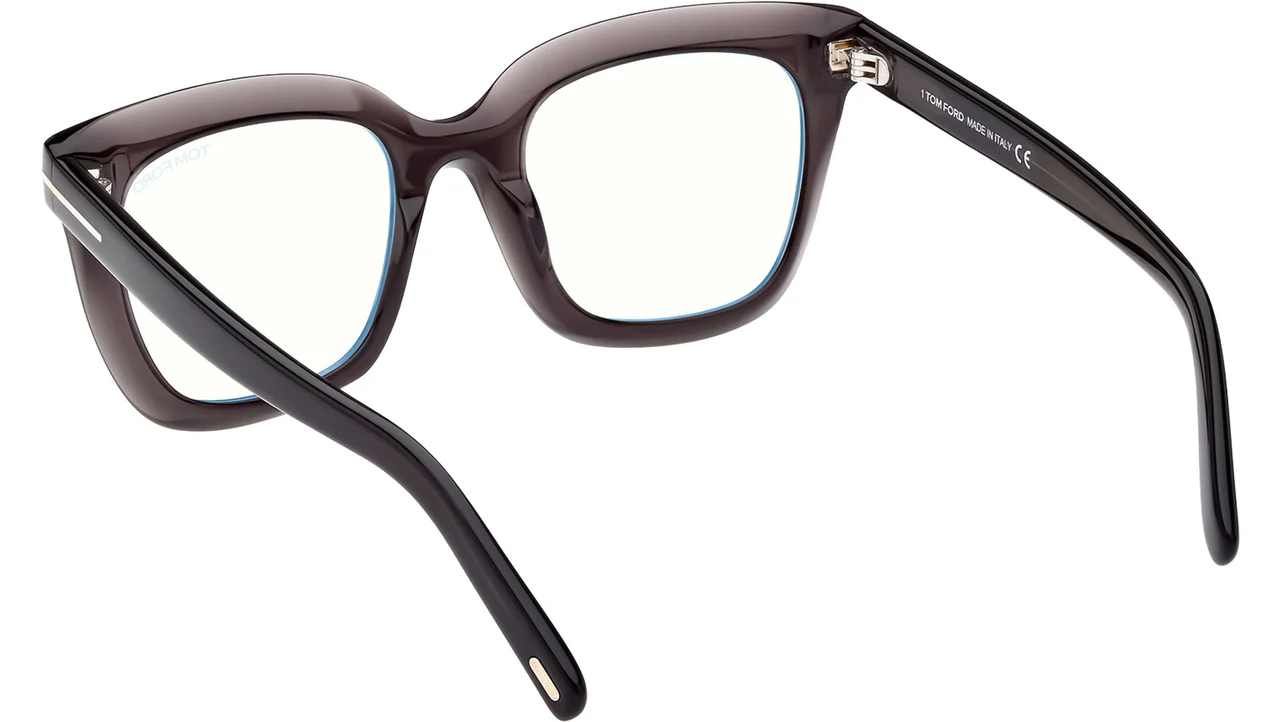 Tom Ford FT5880B 020 Eyeglasses Grey 51mm Women 3