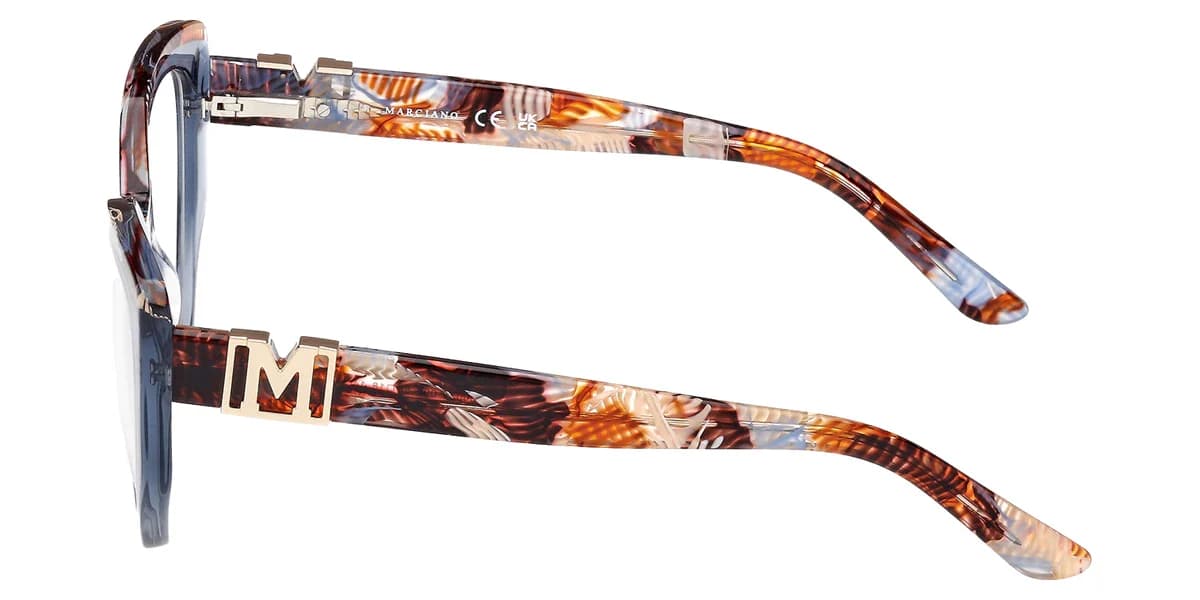 Marciano GM50031 092 Eyeglasses Blue 54mm Women 3