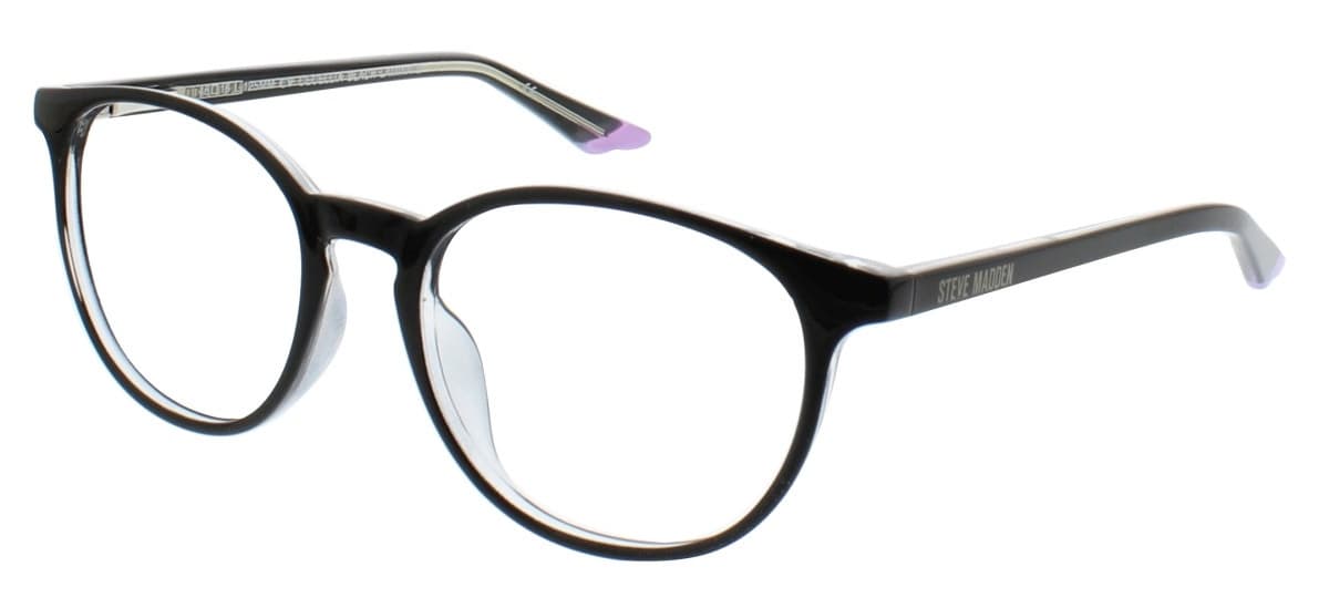 Steve Madden Cecellia Eyeglasses Black 46mm Kids