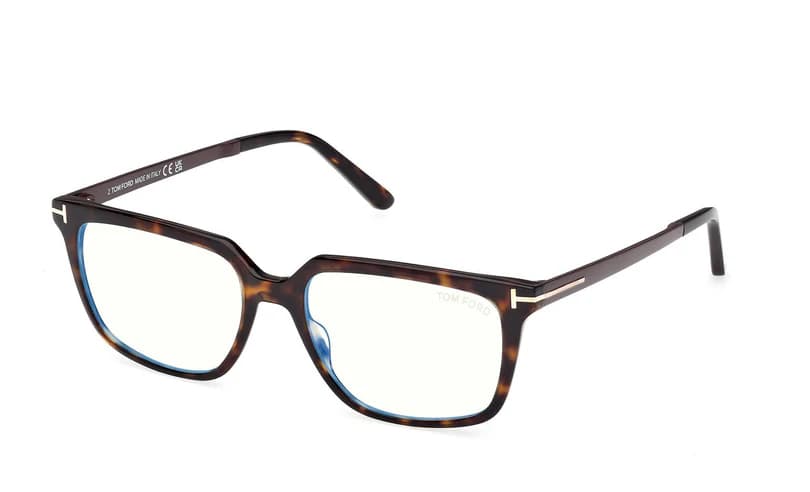 Tom Ford FT6039B 052 Eyeglasses Dark Havana 54mm Men