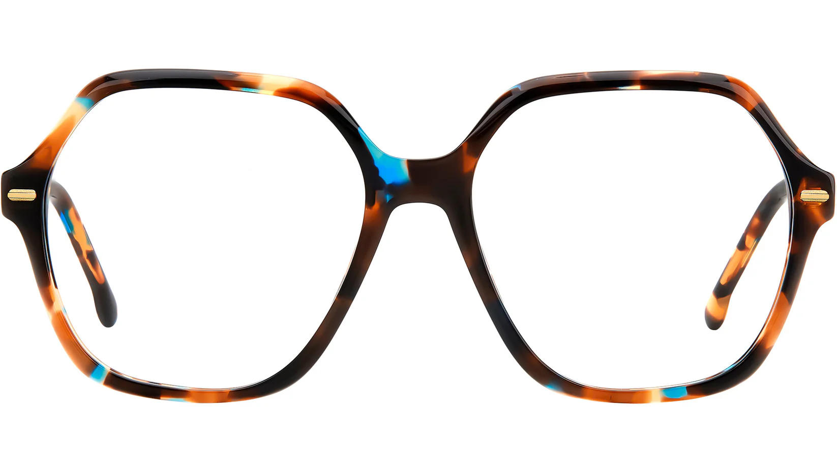 Carrera 3032 0X8Q Eyeglasses Brown Blue Havana 54mm Women 2