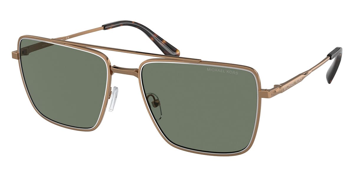 Michael Kors MK1154 Blue Ridge 18993H Sunglasses Gold 58mm Men