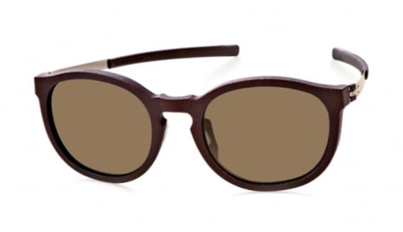 ic! berlin Julika Sunglasses Bronze 50mm Unisex
