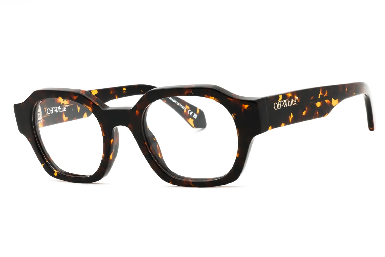 Off White STYLE 7Y Eyeglasses Havana 52mm Unisex
