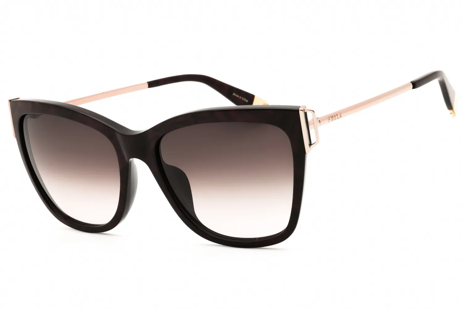 Furla SFU462 0V20 Sunglasses Tortoise 55mm Women