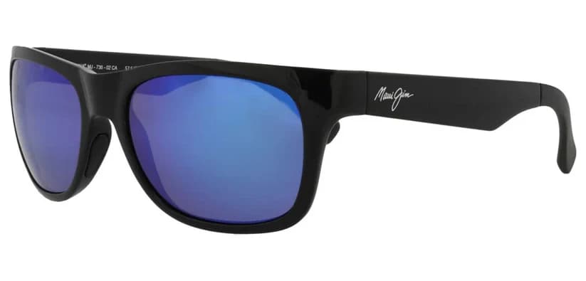 Maui Jim Canadian Kahi MJ736 02CA Sunglasses Black 57.5mm Unisex