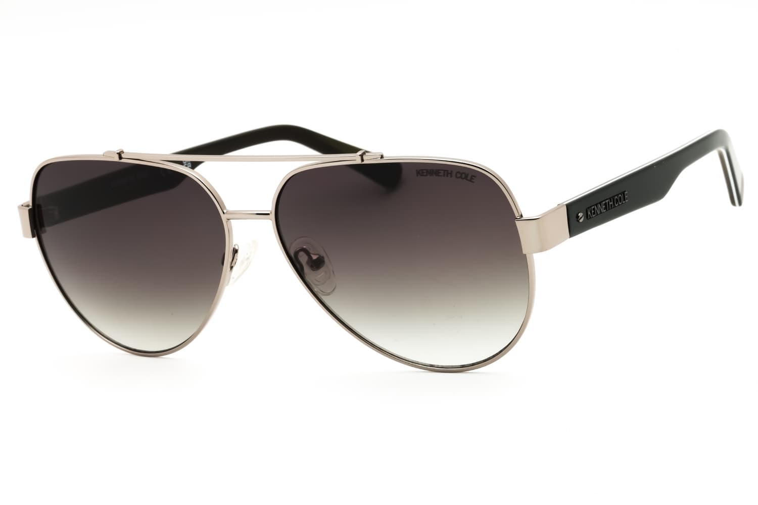 Kenneth Cole KC00034 08P Sunglasses Shiny Gunmetal 60mm Men