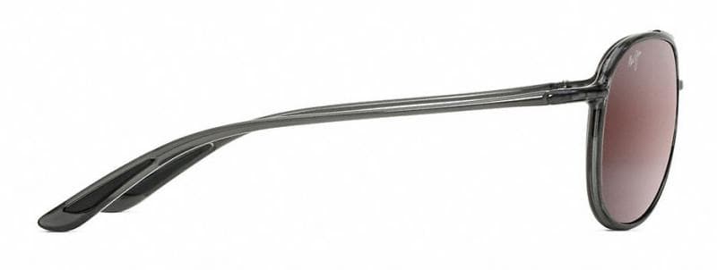 Maui Jim Alelele Bridge MJ438 11 Sunglasses Grey Translucent 60mm Unisex 2