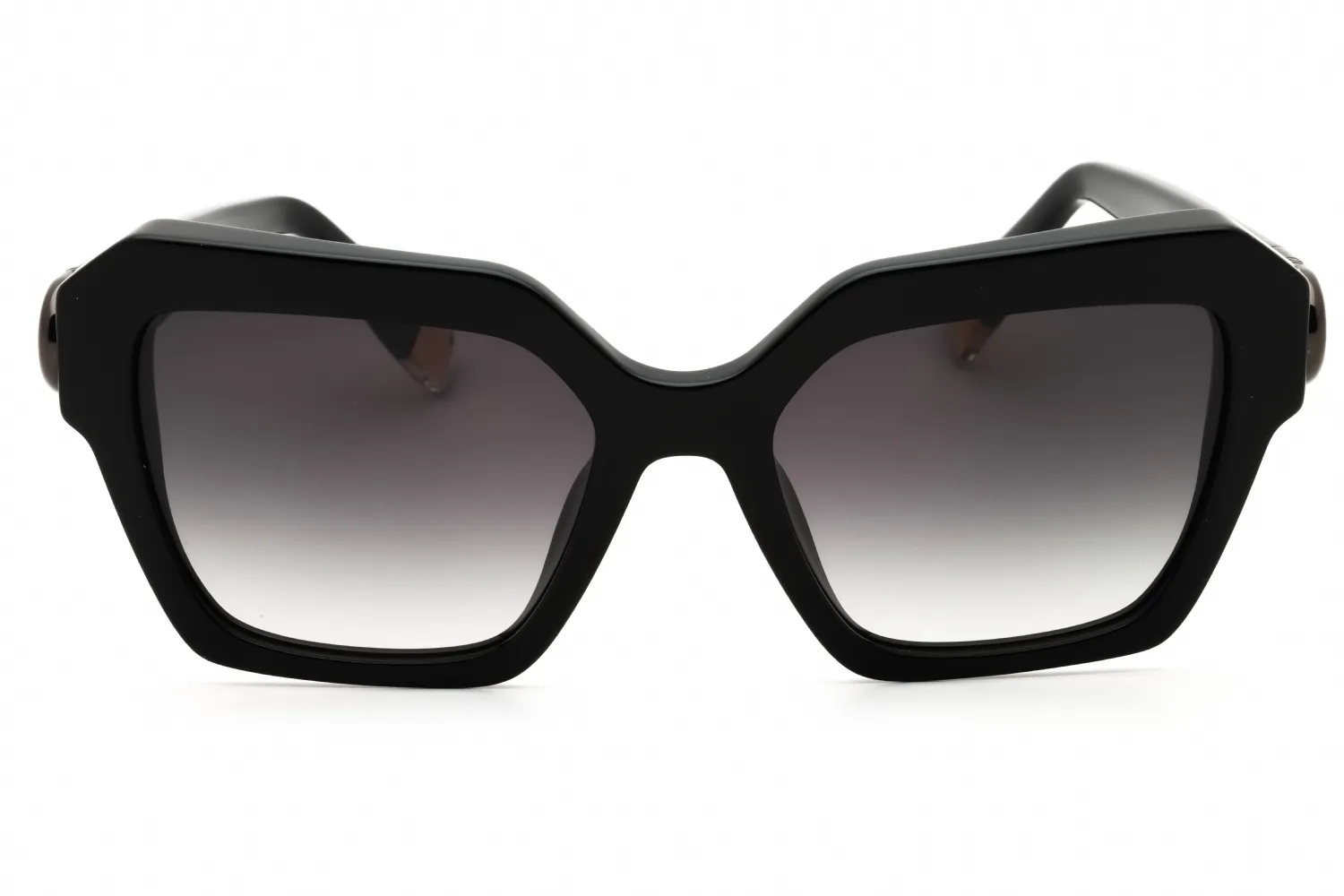 Furla SFU817 700Y Sunglasses Shiny Black 57mm Women 2