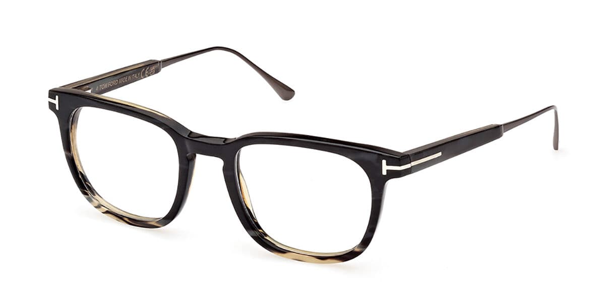 Tom Ford TF5884-P 064 Eyeglasses Multicolor 49mm Men