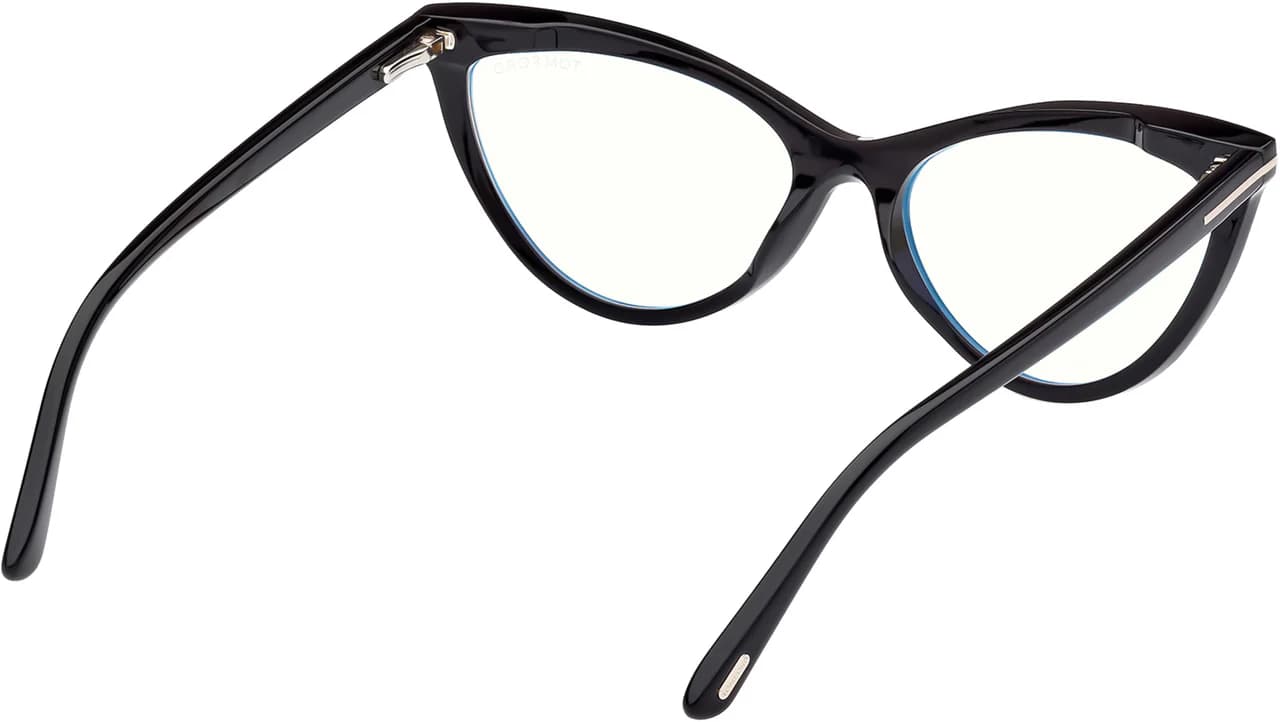 Tom Ford FT5896B 001 Eyeglasses Shiny Black 56mm Women 4