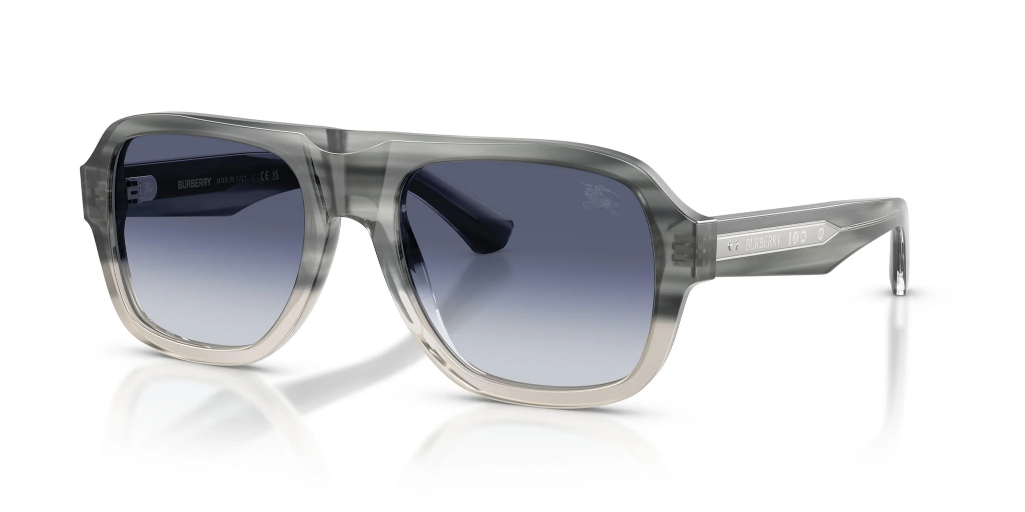 Burberry 0BE4478 420814 Sunglasses Striato Grey 55mm Men