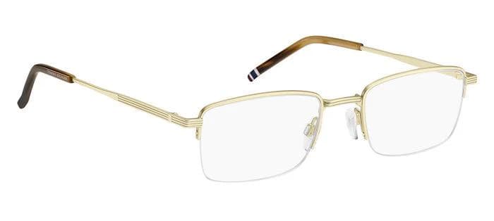 Tommy Hilfiger TH 2036 0CGS Eyeglasses Matte Light Gold 52mm Men 3