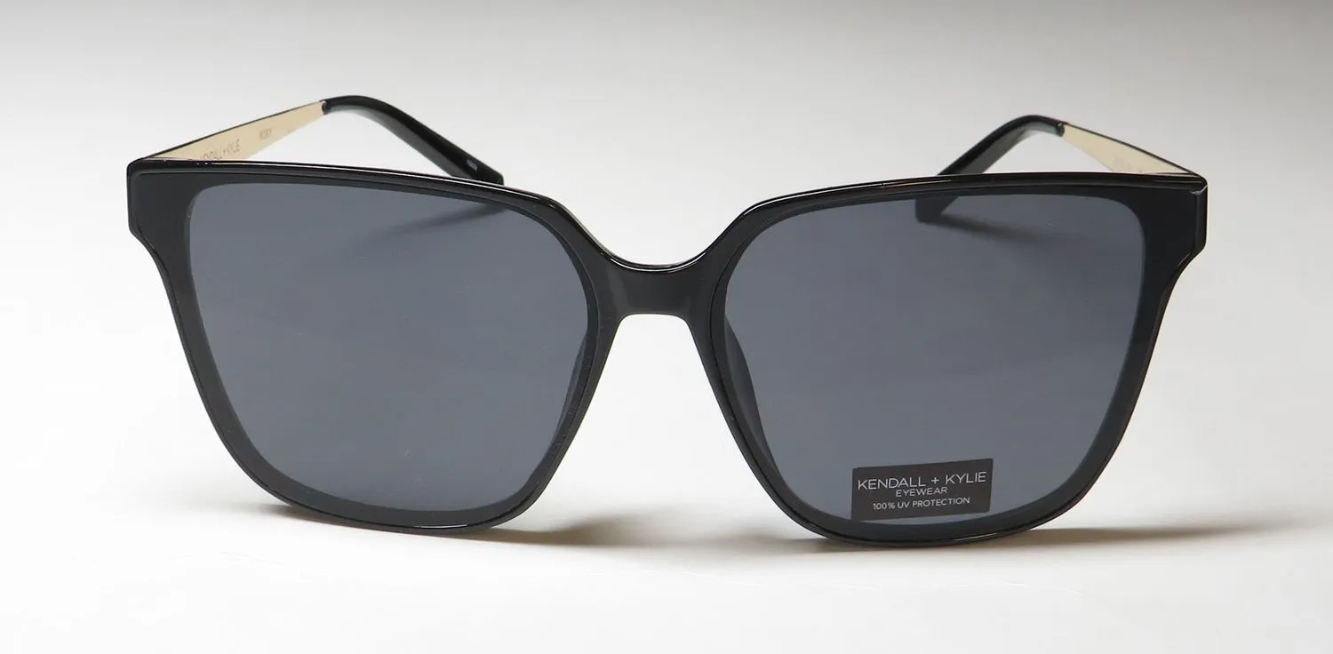 Kendall + Kylie Kk5125 Roxy 001 Sunglasses Black 66mm 3