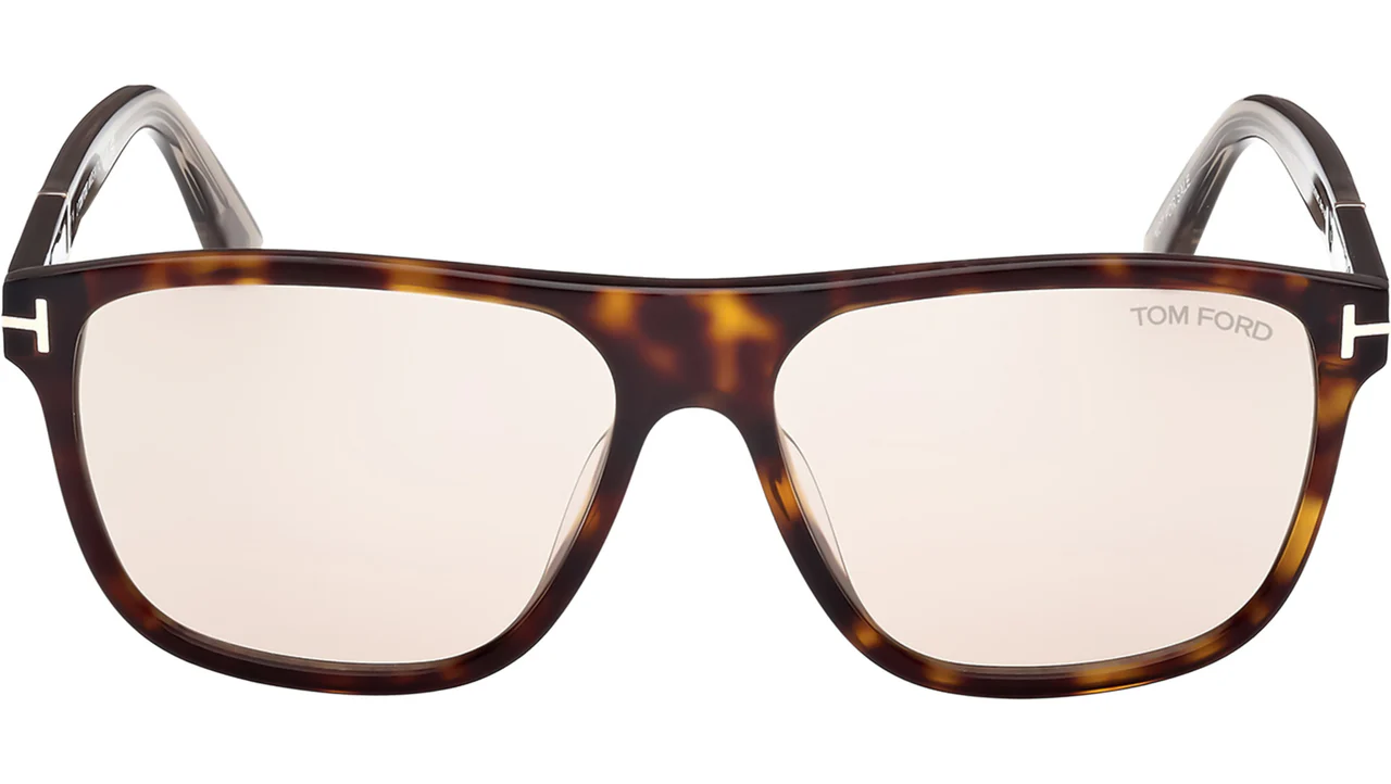 Tom Ford FT1081 52E Sunglasses Dark Havana 58mm Men 2