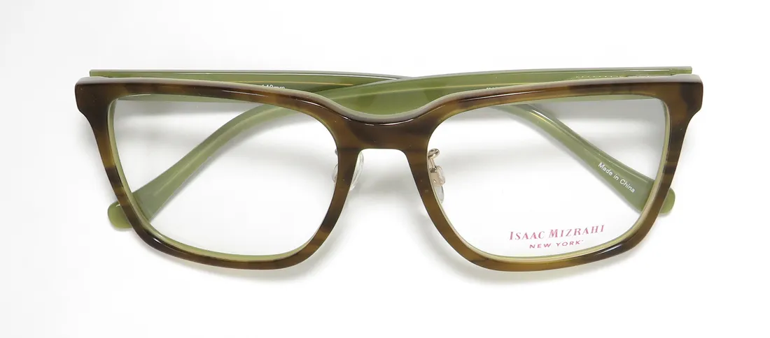 Isaac Mizrahi 30009 gn Eyeglasses Green 54mm 2