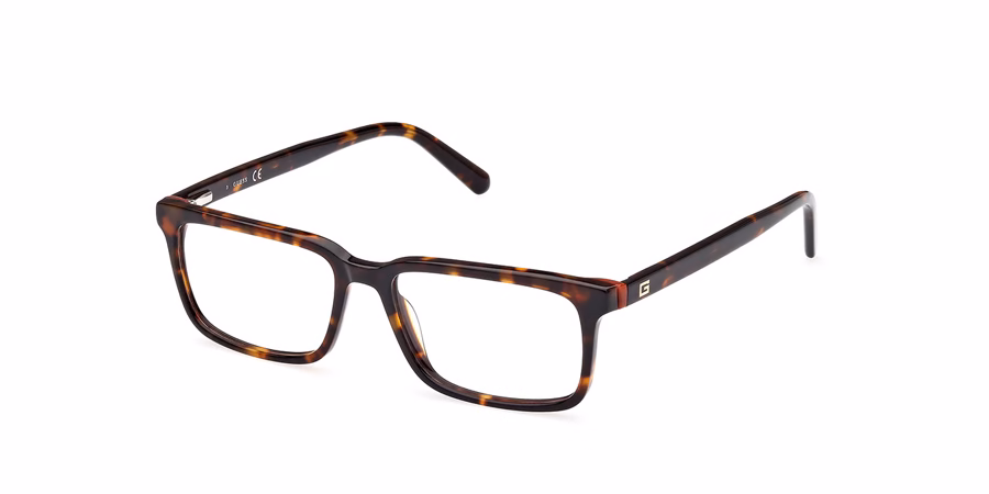 Guess GU50068 052 Eyeglasses Dark Havana 54mm Men