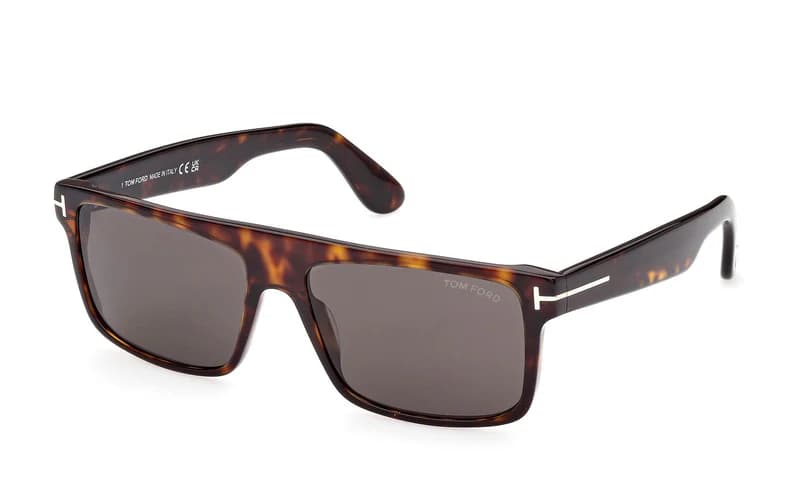 Tom Ford FT0999 52A Sunglasses Dark Havana 58mm Men