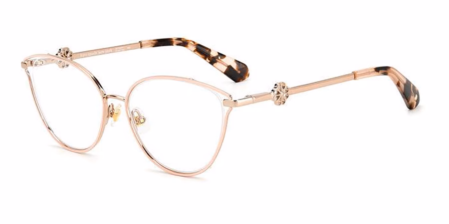 Kate Spade SCARLETTA/G 0AU2 Eyeglasses Red Gold 53mm Women