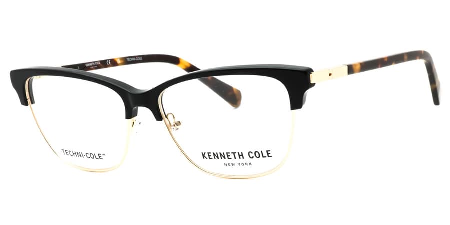 Kenneth Cole KC0362 001 Eyeglasses Shiny Black 54mm Women