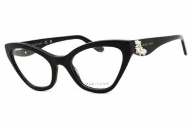 Marciano GM50038 001 Eyeglasses Shiny Black 53mm