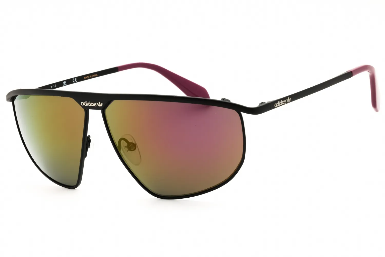 Adidas OR0028 02Z Sunglasses Matte Black 62mm Men