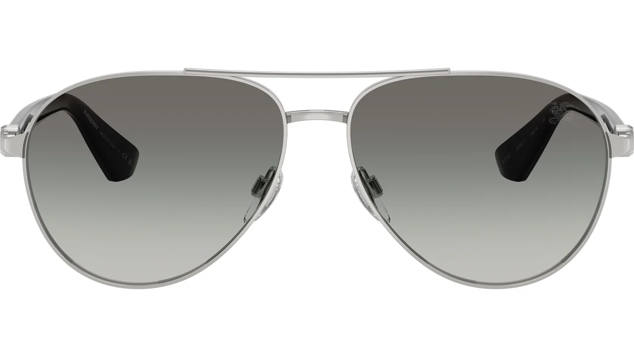 Burberry 0BE3167 100511 Sunglasses Silver 59mm Men 2